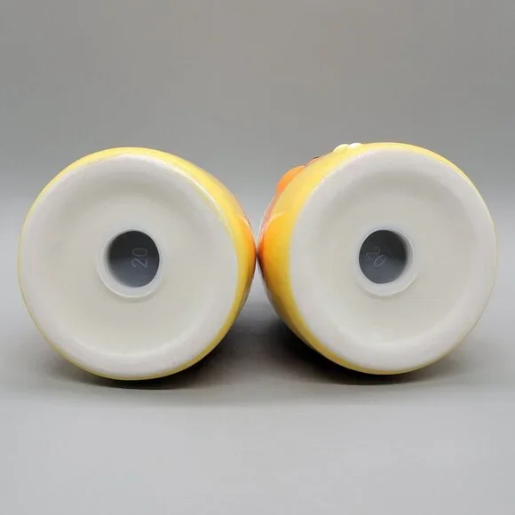 Johanna Parker Carnival Cottage Candy Corn Halloween Salt & Pepper Shakers - Picture 6 of 6